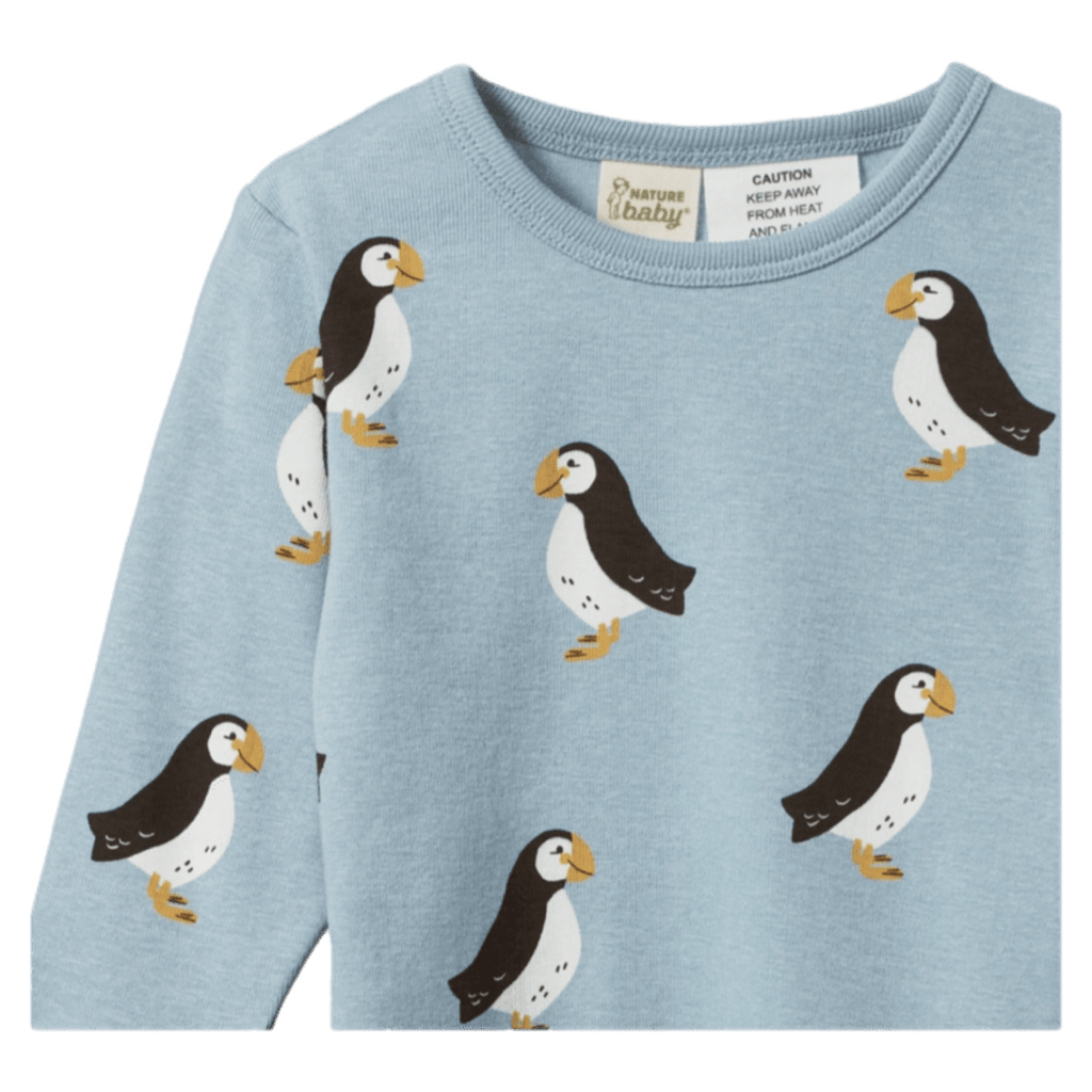 Nature Baby 1 Year to 5 Years Long Sleeve Pyjamas - Puffin