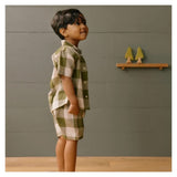 Nature Baby 1 Year to 5 Years Rafferty Shorts - Jungle Check