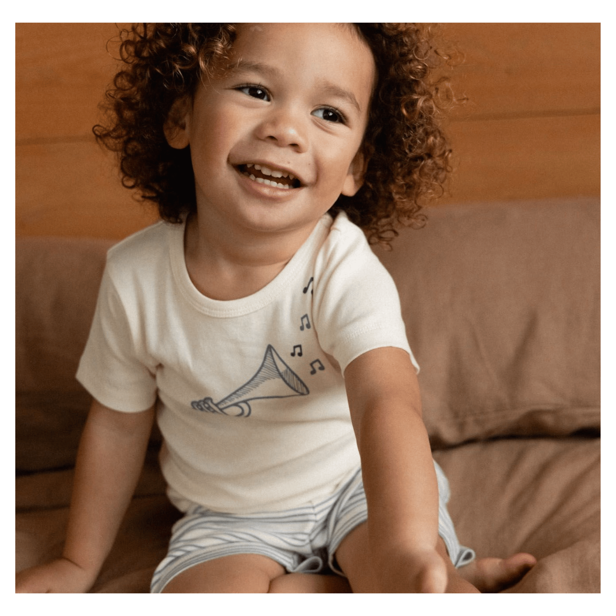 Nature Baby 1 Year to 5 Years Shortie Pyjama Set - Jazz Rhythm