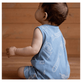 Nature Baby 3-6 Months to 1 Year Camper Suit - Jazz