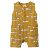 Nature Baby 3-6 Months to 1 Year Camper Suit - South Seas Palm
