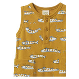 Nature Baby 3-6 Months to 1 Year Camper Suit - South Seas Palm