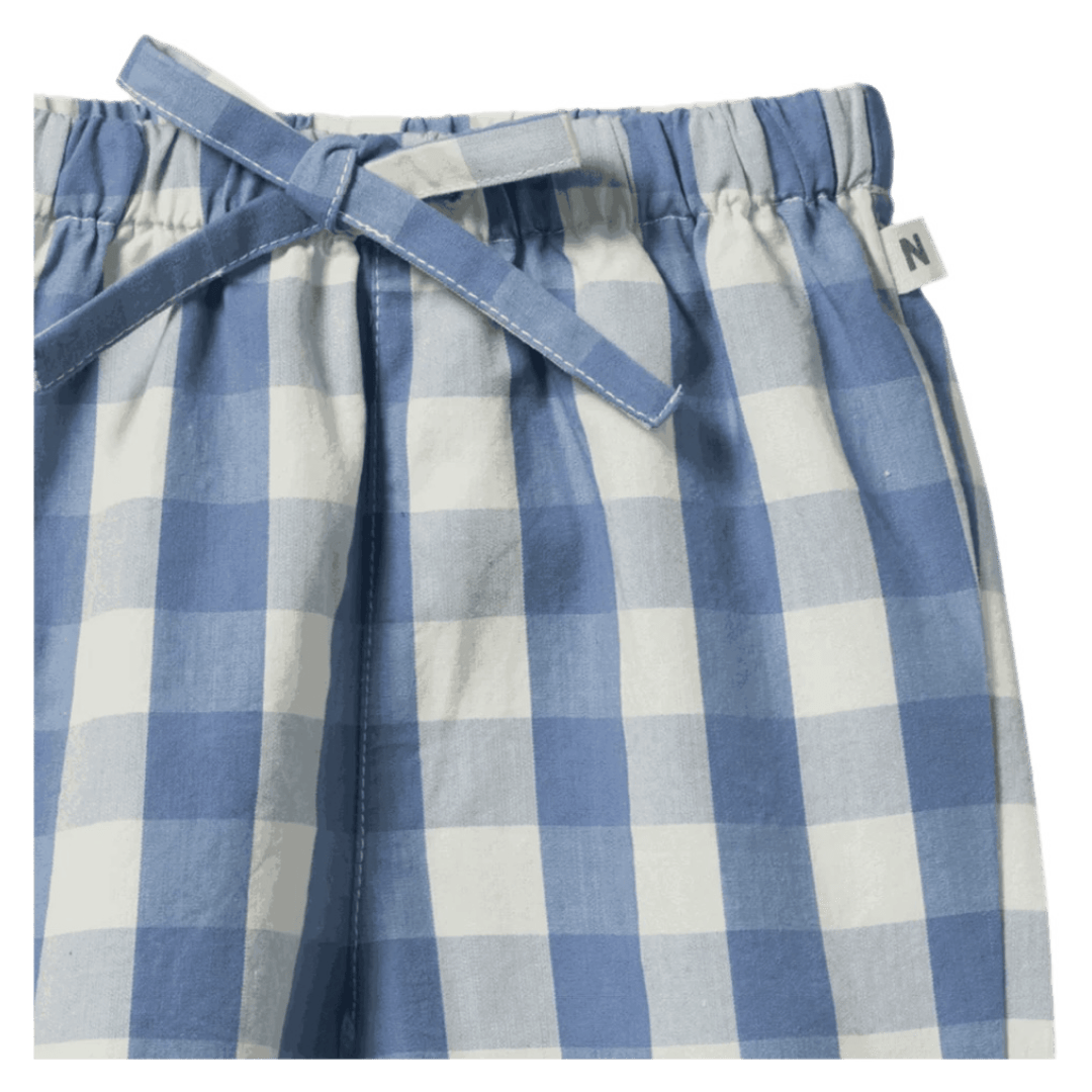 Nature Baby 3-6 Months to 3 Years Sunny Pants - Bluebelle Check