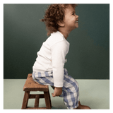 Nature Baby 3-6 Months to 3 Years Sunny Pants - Bluebelle Check