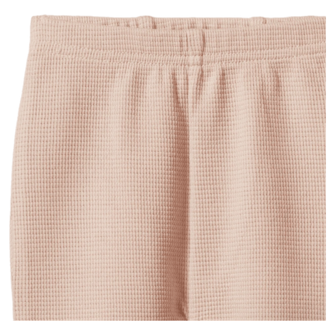 Nature Baby 3-6 Months to 5 Years Selby Waffle Pants - Rose Dust