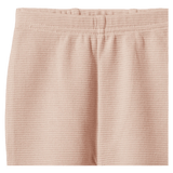 Nature Baby 3-6 Months to 5 Years Selby Waffle Pants - Rose Dust