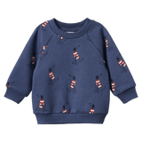 Nature Baby 6-12 Months to 5 Years 6-12M Emerson Sweater - Best Friend Indigo