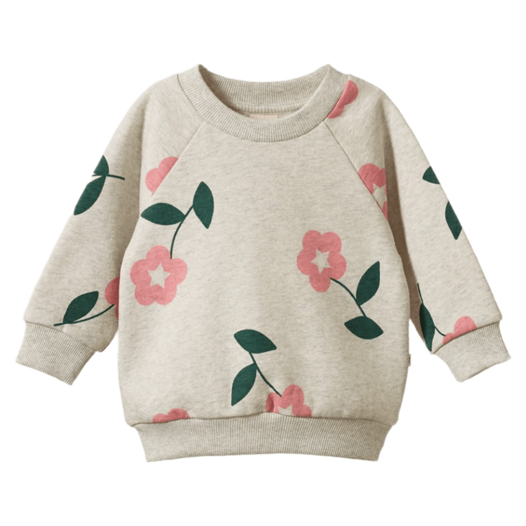 Nature Baby 6-12 Months to 5 Years 6-12M Emerson Sweater - Primrose