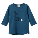 Nature Baby 6-12 Months to 5 Years 6-12M Long Sleeve River Tee - Foxy Teal