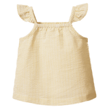 Nature Baby 6-12 Months to 5 Years 6-12M Petal Top - Golden Stripe