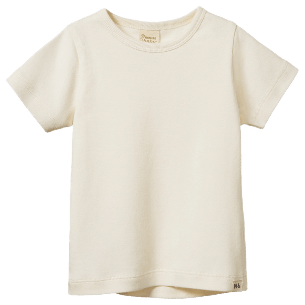 Nature Baby 6-12 Months to 5 Years 6-12M River Tee - Natural