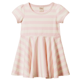 Nature Baby 6-12 Months to 5 Years 6-12M Seaside Dress - Cotton Candy Stripe