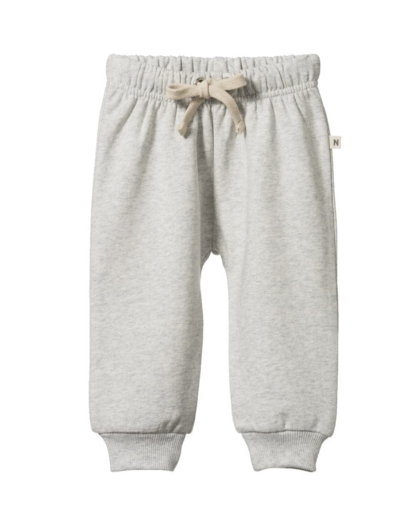Nature Baby 6-12 Months to 5 Years 6-12M Sunday Track Pants - Light Grey Marl
