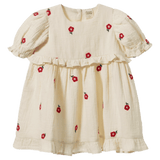Nature Baby 6-12 Months to 5 Years 6-12M Valentina Dress - Red Flora