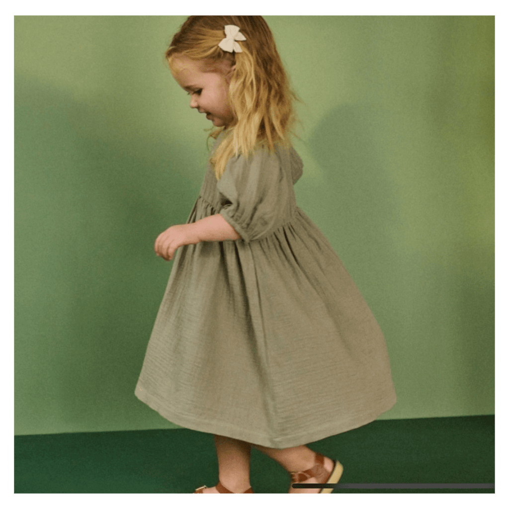 Nature Baby 6-12 Months to 5 Years Albertine Dress - Brook