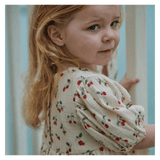 Nature Baby 6-12 Months to 5 Years Albertine Dress Muslin - Strawberry Blush