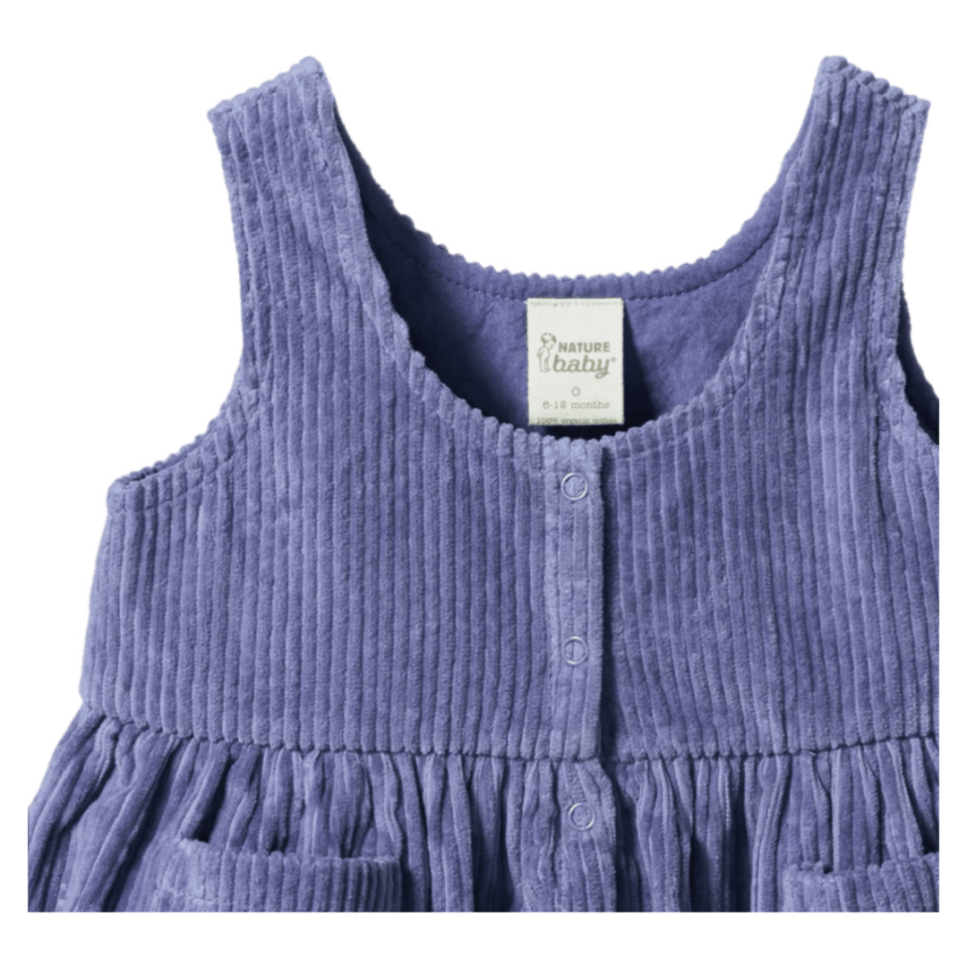 Nature Baby 6-12 Months to 5 Years Amelia Pinafore - Heron