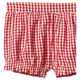 Nature Baby 6-12 Months to 5 Years Betty Shorts - Red Check