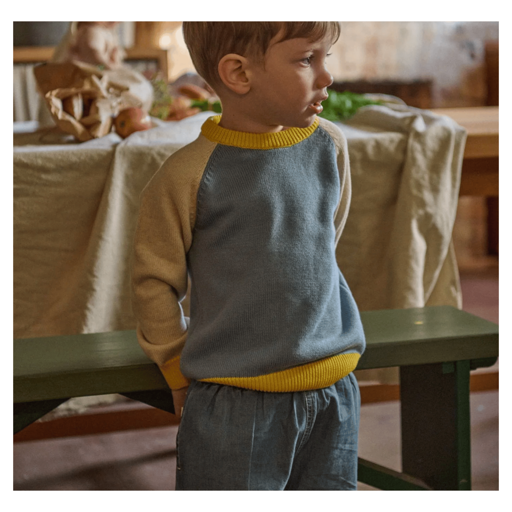 Nature Baby 6-12 Months to 5 Years Billy Jumper - Jetty Trio