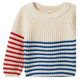 Nature Baby 6-12 Months to 5 Years Billy Jumper - Mariner/Red Sailor Stripe