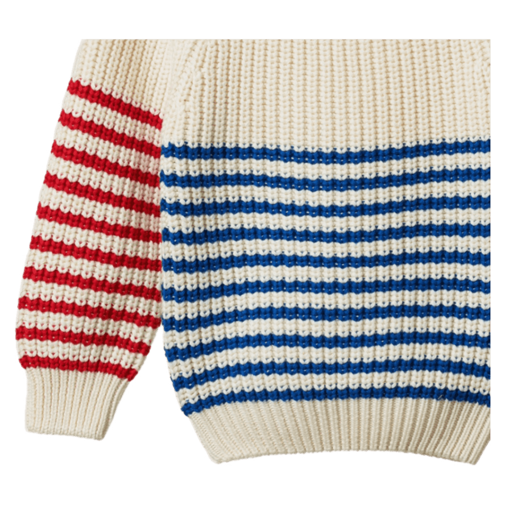 Nature Baby 6-12 Months to 5 Years Billy Jumper - Mariner/Red Sailor Stripe