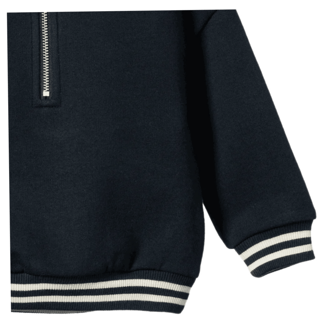 Nature Baby 6-12 Months to 5 Years Camper Sweatshirt - Navy