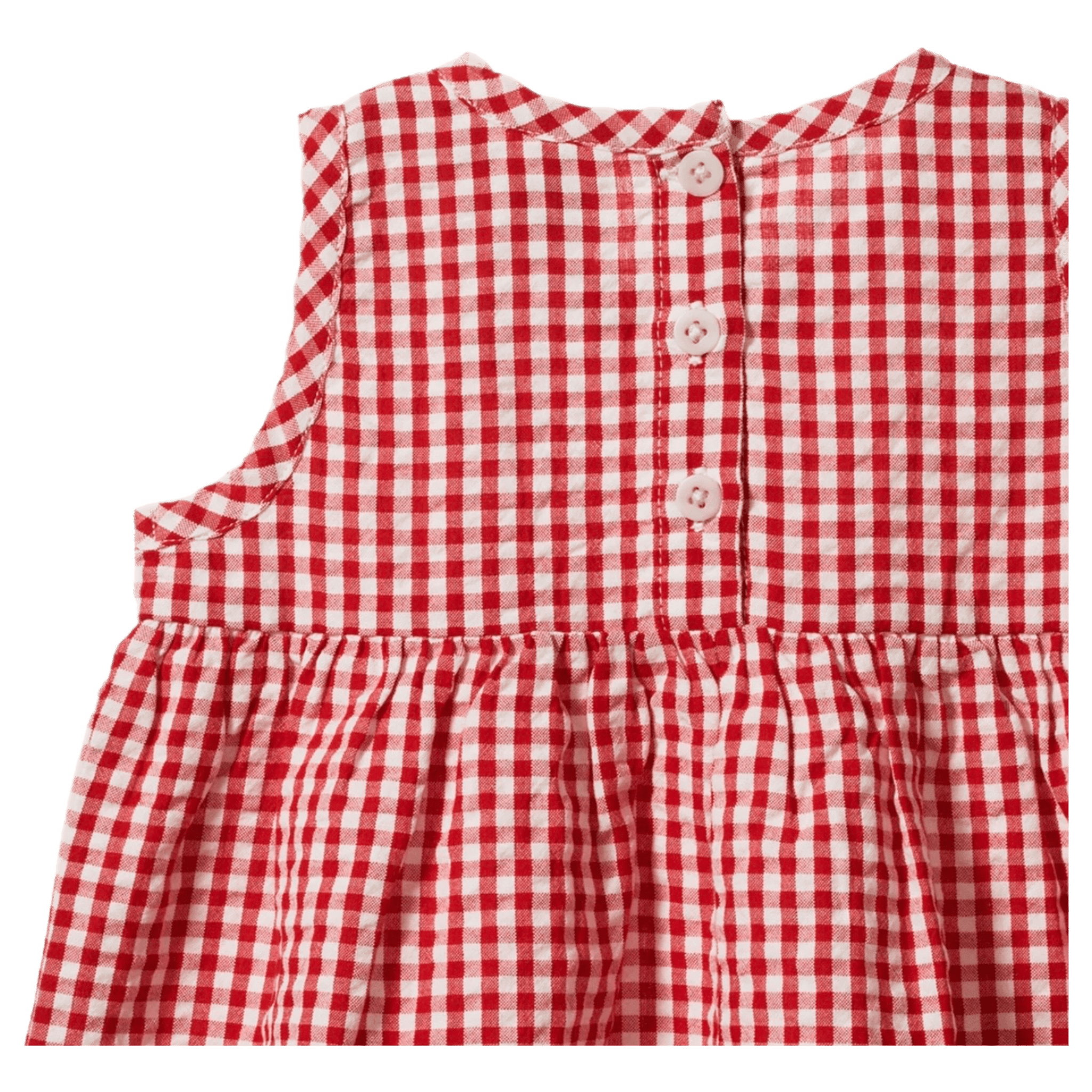 Nature Baby 6-12 Months to 5 Years Dorothy Dress - Red Gingham