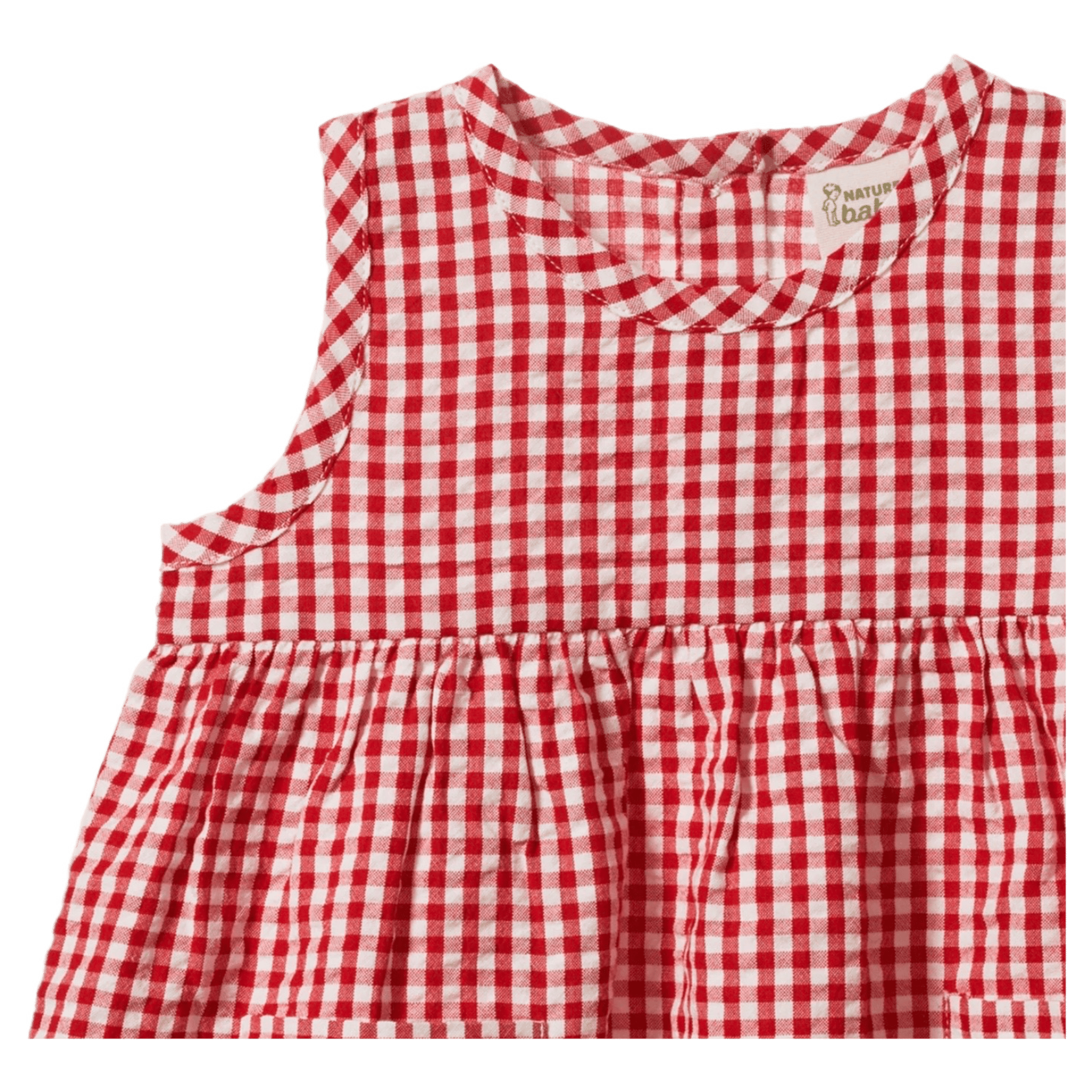 Nature Baby 6-12 Months to 5 Years Dorothy Dress - Red Gingham