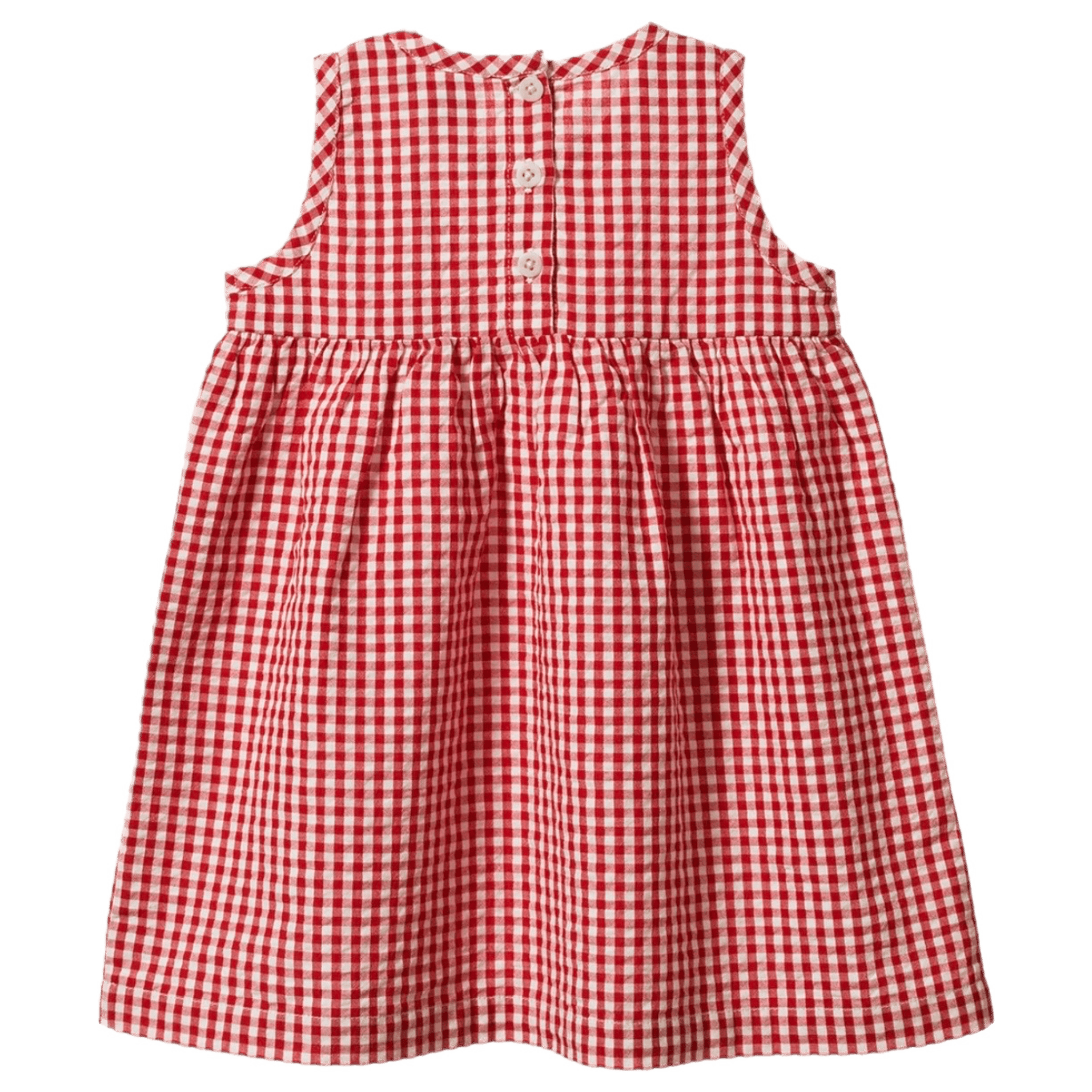Nature Baby 6-12 Months to 5 Years Dorothy Dress - Red Gingham