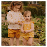 Nature Baby 6-12 Months to 5 Years Elodie Blouse - Chamomile Natural