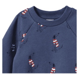Nature Baby 6-12 Months to 5 Years Emerson Sweater - Best Friend Indigo
