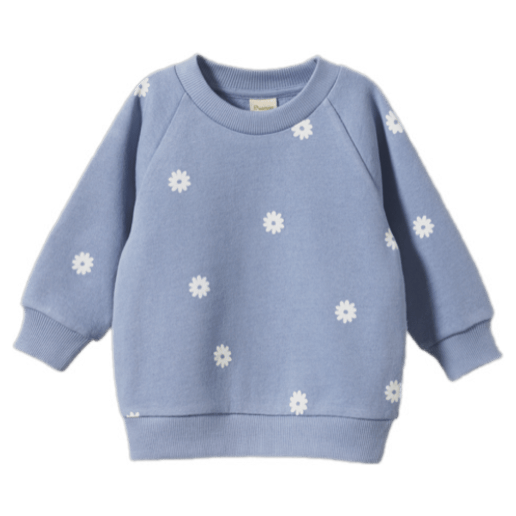 Nature Baby 6-12 Months to 5 Years Emerson Sweater - Chamomile Dusky