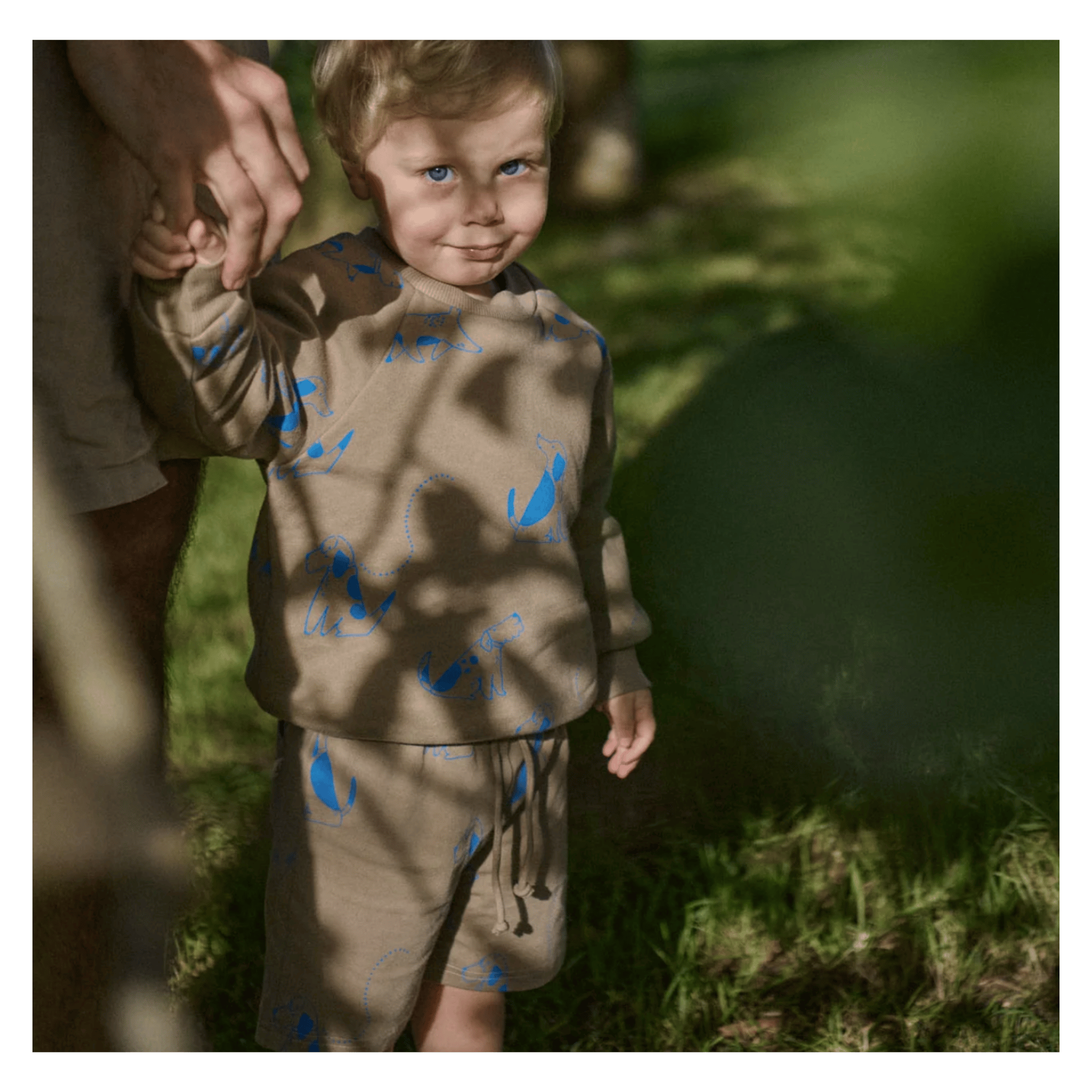 Nature Baby 6-12 Months to 5 Years Emerson Sweater - Dog Walk
