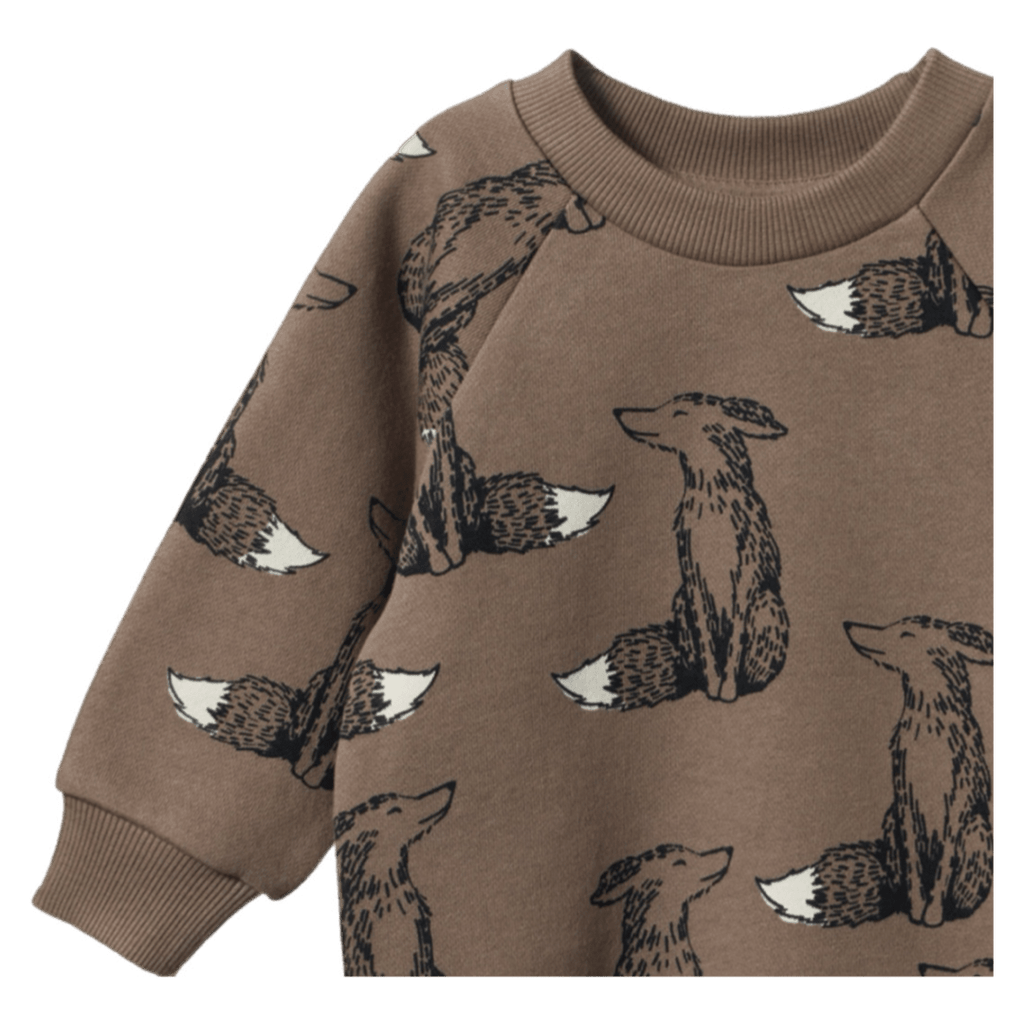 Nature Baby 6-12 Months to 5 Years Emerson Sweater - Foxy Cub