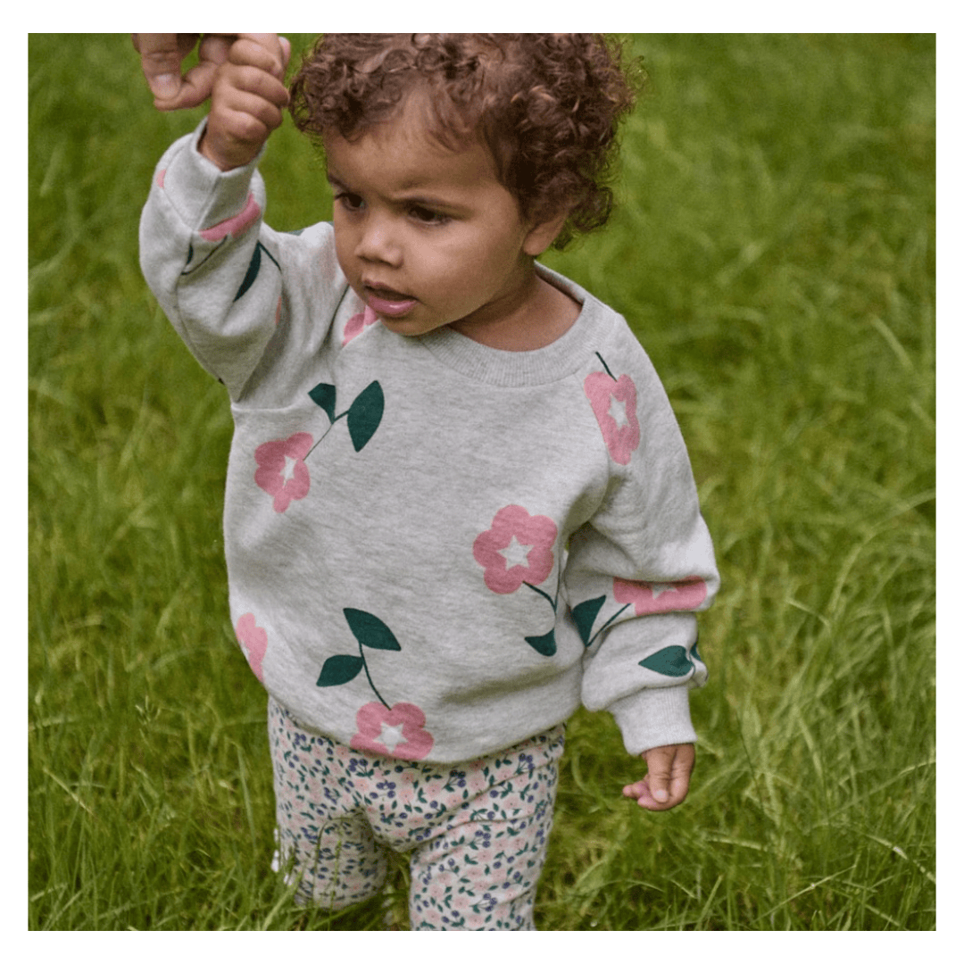 Nature Baby 6-12 Months to 5 Years Emerson Sweater - Primrose