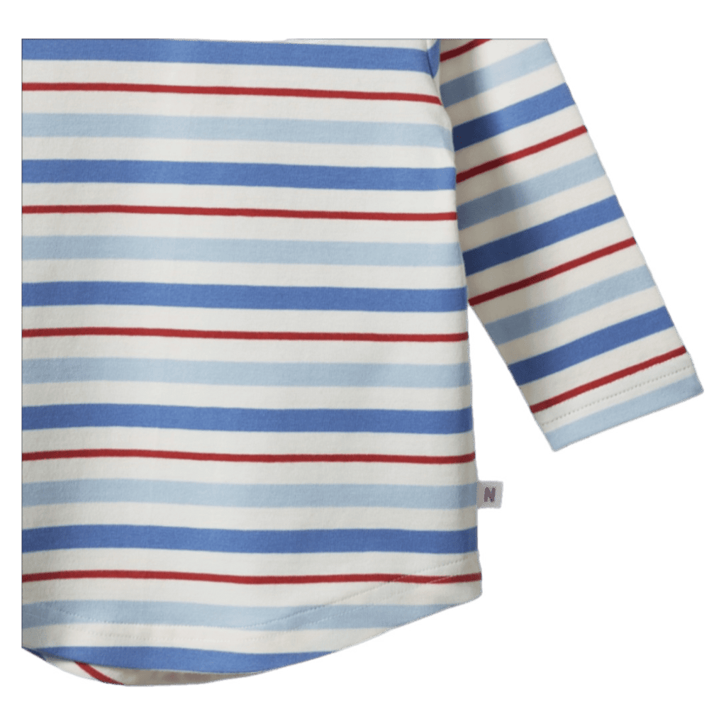 Nature Baby 6-12 Months to 5 Years Everyday Tee - Surf Stripe