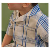 Nature Baby 6-12 Months to 5 Years Guthrie Shirt Linen - Clyde Check
