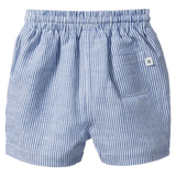 Nature Baby 6-12 Months to 5 Years James Shorts Linen - Blue Stripe