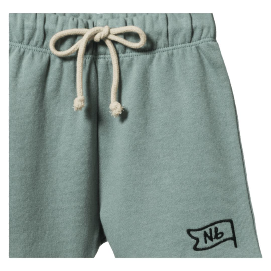 Nature Baby 6-12 Months to 5 Years Jimmy Shorts Sweatshirt - Star Dew