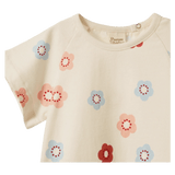 Nature Baby 6-12 Months to 5 Years Juniper Tee - Flora Stamp
