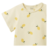 Nature Baby 6-12 Months to 5 Years Juniper Tee - Lemon Cream