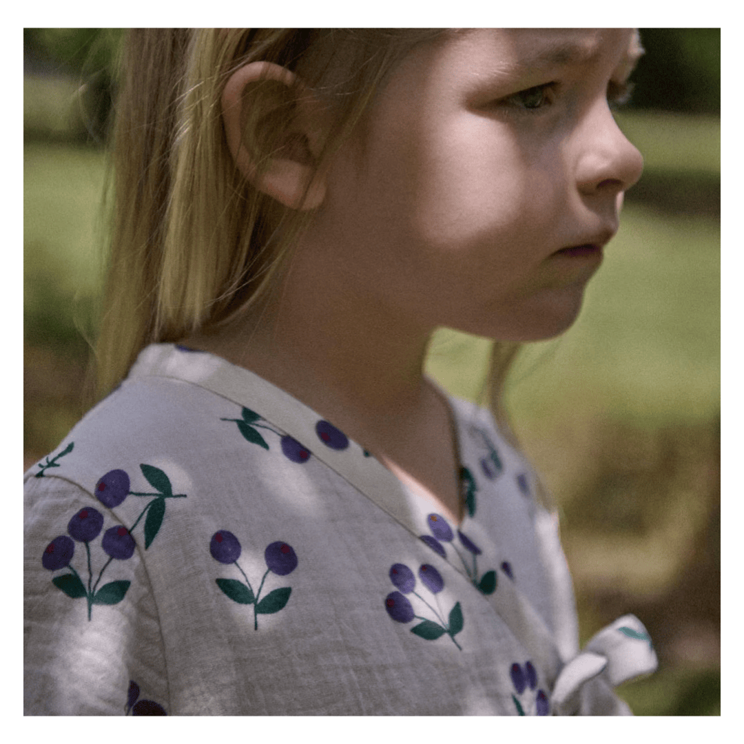 Nature Baby 6-12 Months to 5 Years Mabel Dress - Winter Berry Natural