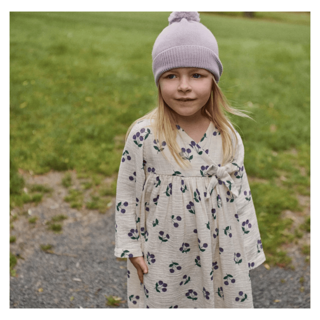 Nature Baby 6-12 Months to 5 Years Mabel Dress - Winter Berry Natural