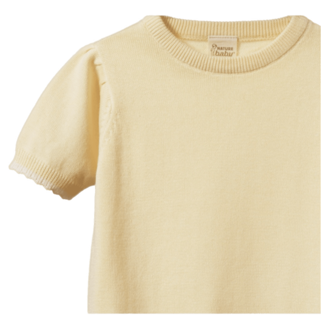 Nature Baby 6-12 Months to 5 Years Maeve Tee - Lemonade