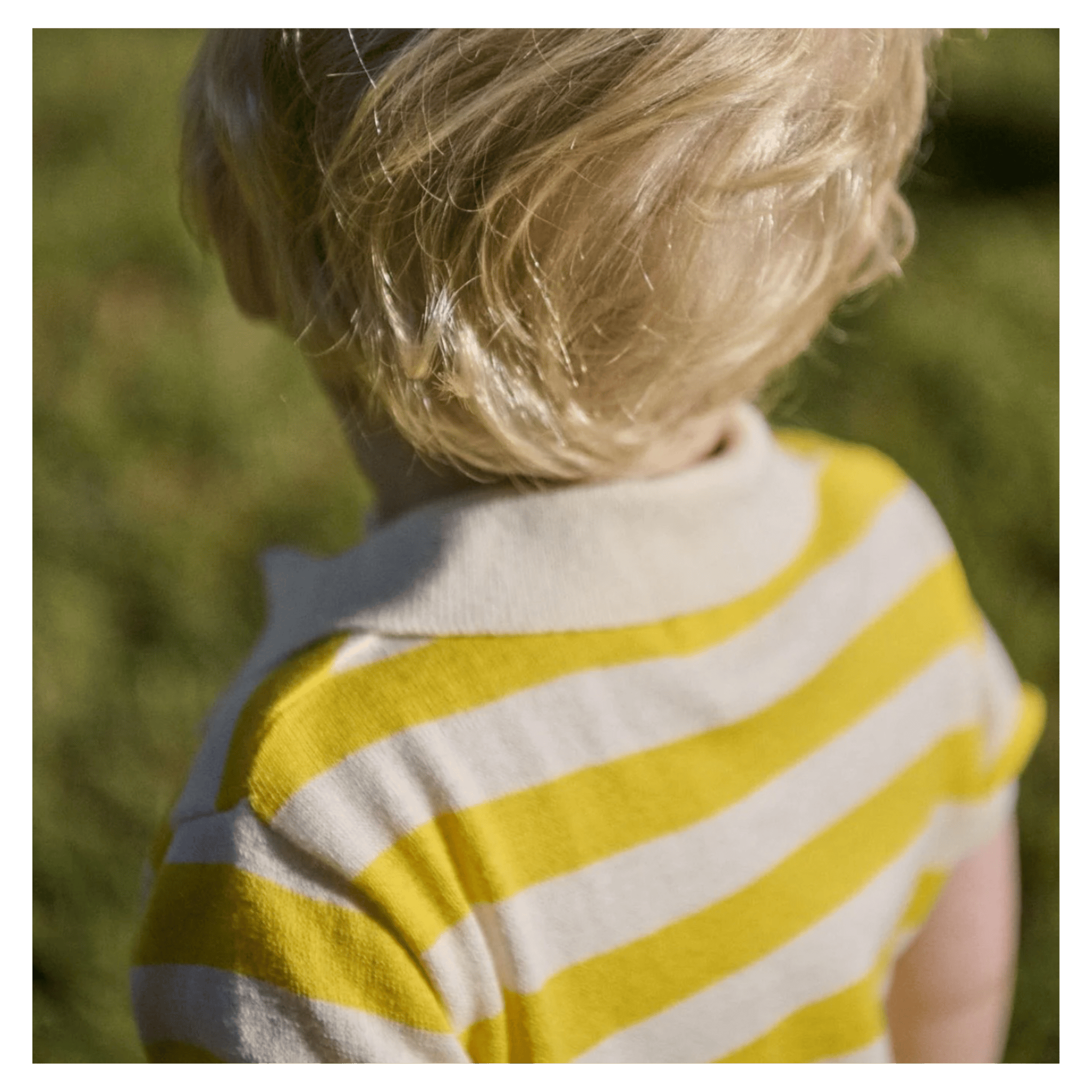 Nature Baby 6-12 Months to 5 Years Stevie Polo - Sunny Bold Stripe