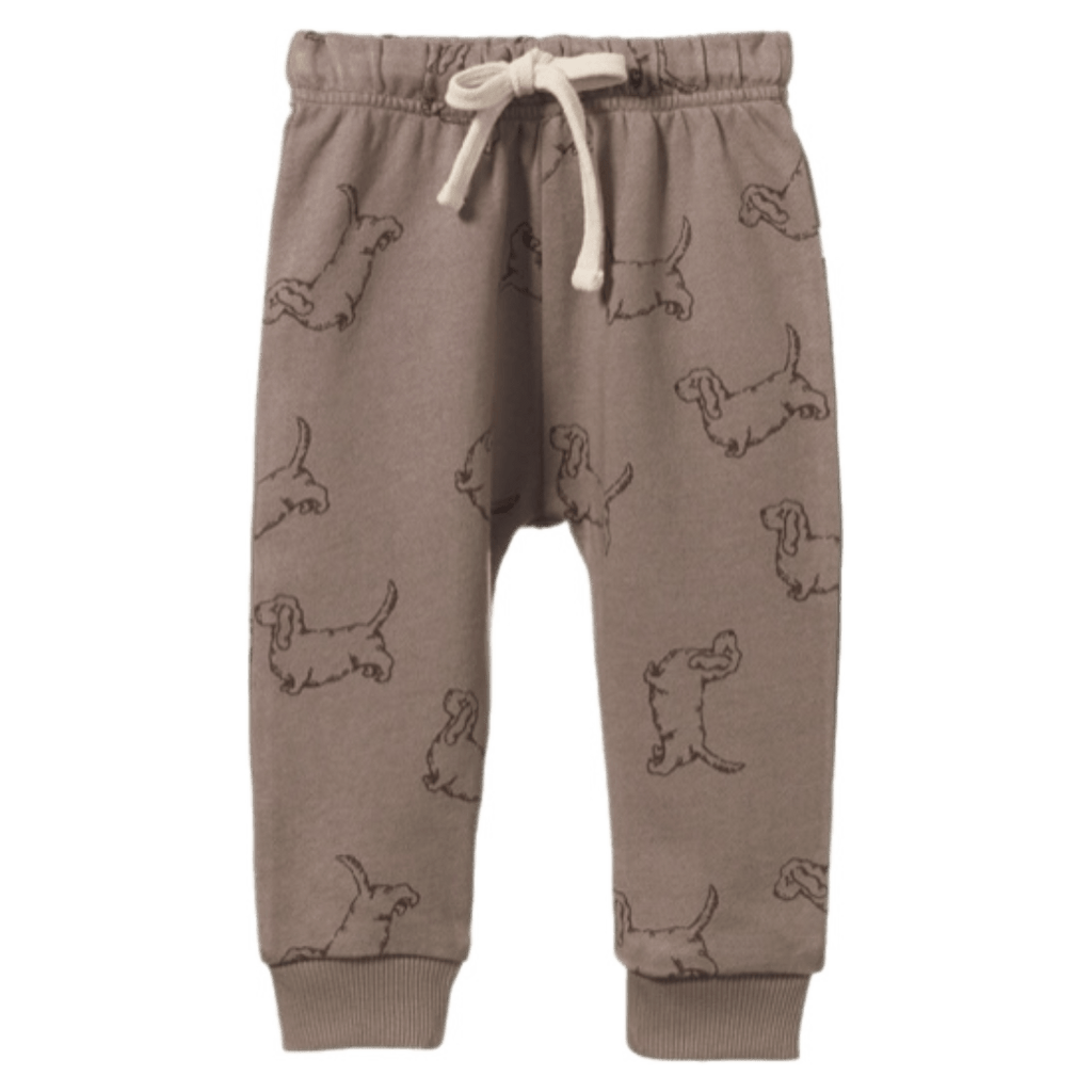 Nature Baby 6-12 Months to 5 Years Sunday Track Pants - Happy Hounds