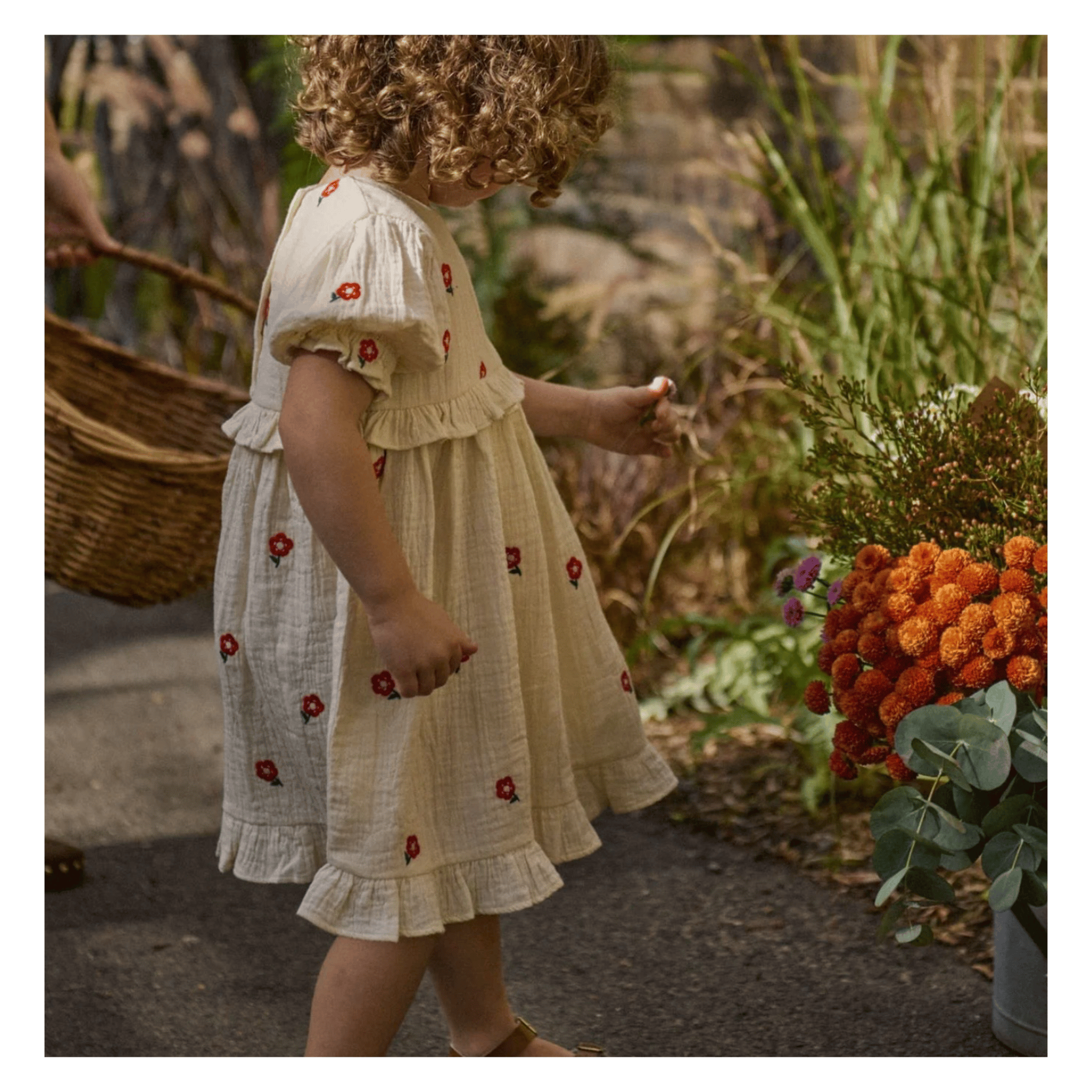 Nature Baby 6-12 Months to 5 Years Valentina Dress - Red Flora