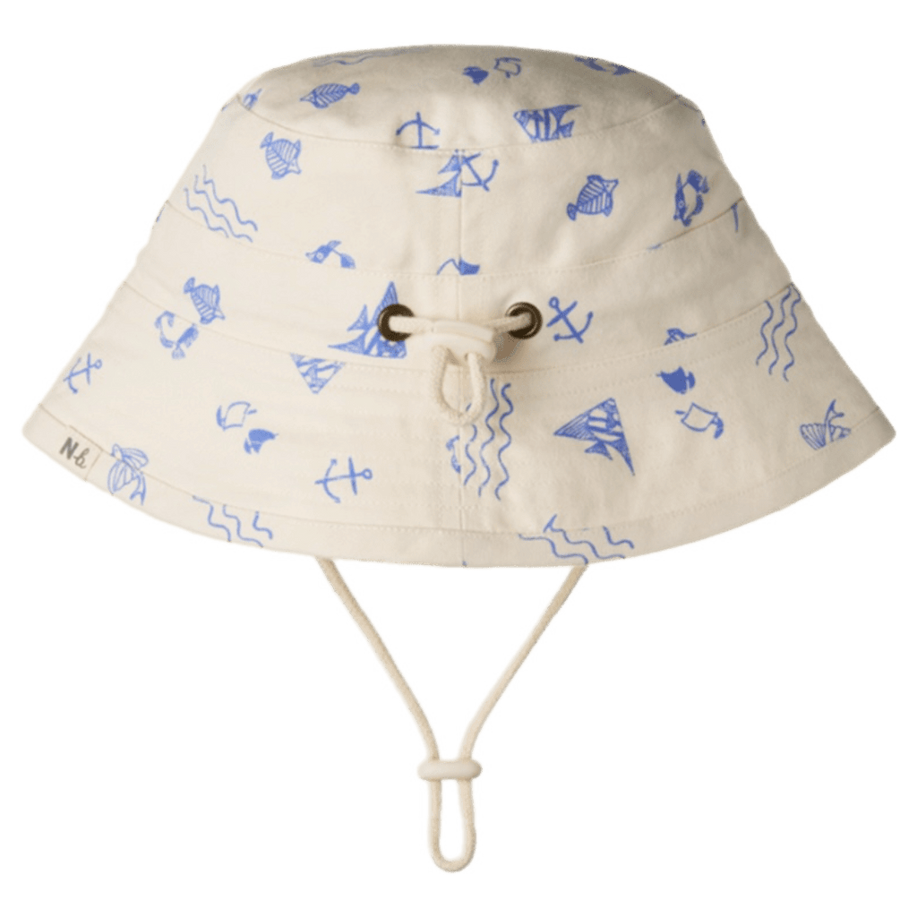 Nature Baby Medium, Large Bucket Sunhat - Atlantic