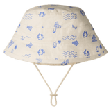 Nature Baby Medium, Large MD Bucket Sunhat - Atlantic