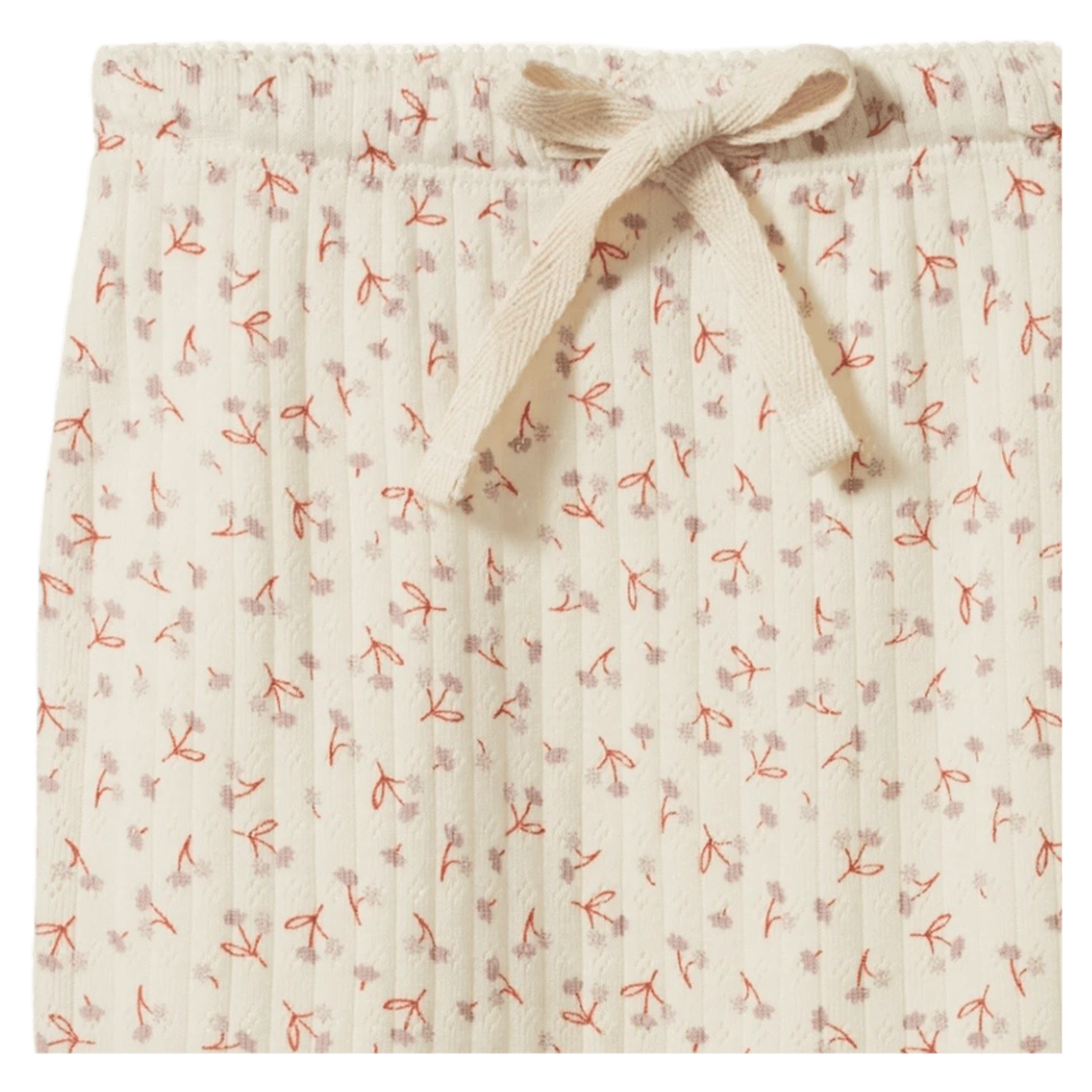 Nature Baby Newborn to 3-6 Months Footed Romper Pointelle - Dandelion